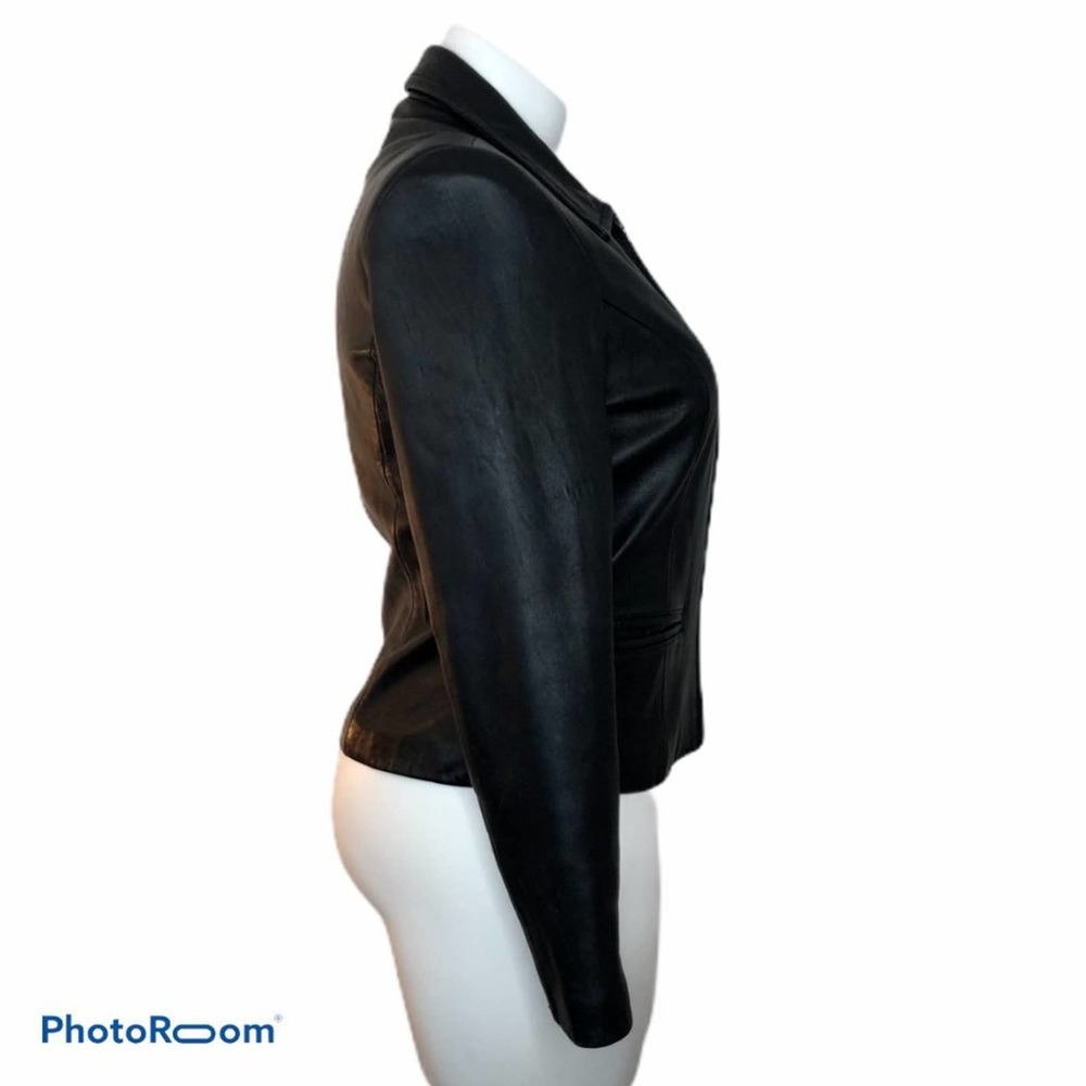 Katiana Couture Leather Jacket Size L - Picture 4 of 7